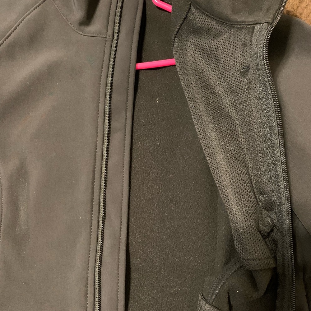Northface like new jacket size small black from smoke free home - Picture 3 of 5